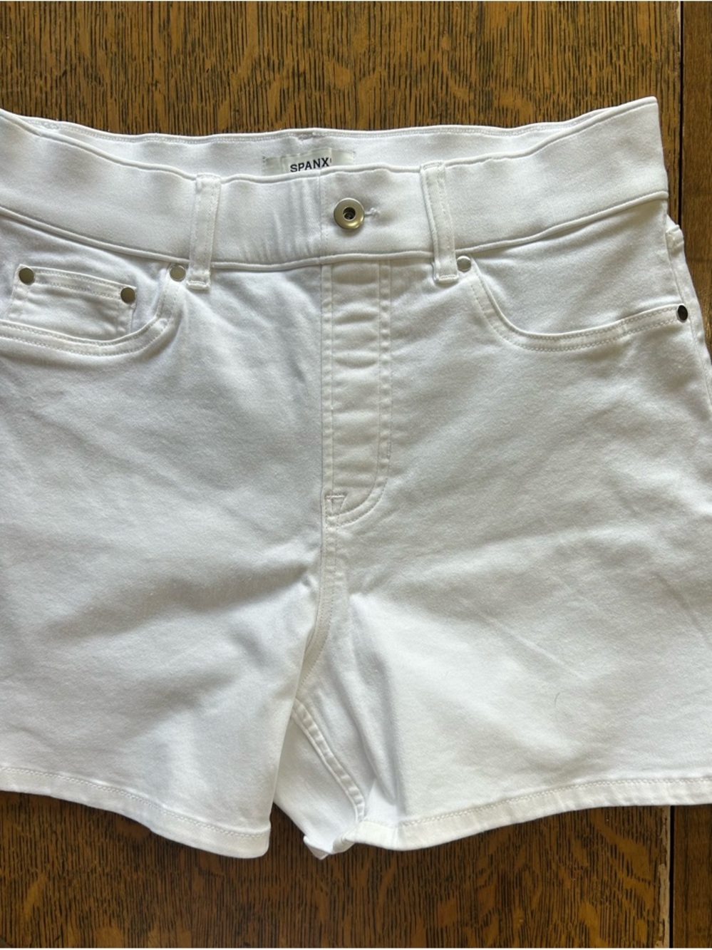 SPANX White Women’s High Waist Shorts